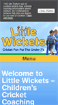 Mobile Screenshot of littlewickets.com